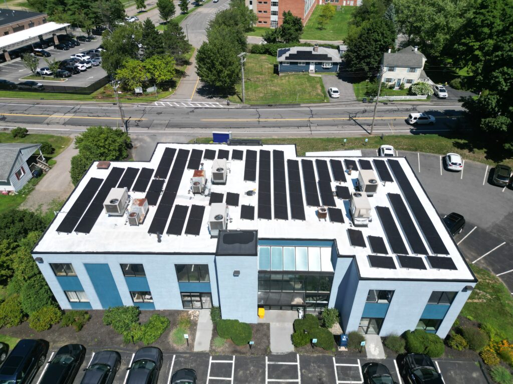 Fazza Medical Center Solar Aerial 01 by Alexa Energy Power Solutions