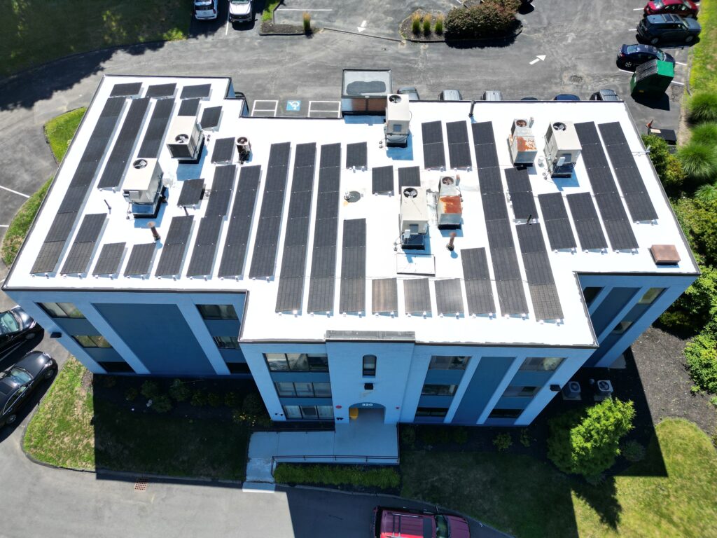 Fazza Medical Center Solar Aerial 03 by Alexa Energy Power Solutions